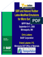 SBR and Natural Rubber Latex