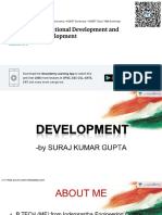  National Development and Sustainable Development