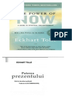 PUTEREA PREZENTULUI Eckhart Tolle PDF