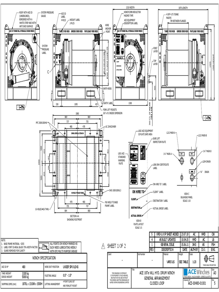 Ace 00480 01001 R5 | PDF | Equipment | Mechanical Engineering
