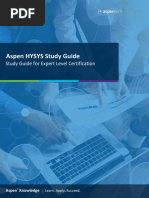 Study Guide-Aspen HYSYS Expert