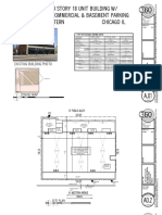 Proposed 4 Story 18 Unit Building W/ Ground Floor Commercial & Basement Parking 4841-53 N. WESTERN Chicago Il