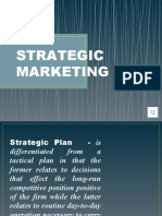 Strategic Marketing Report