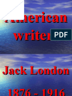American writers Jack London, Mark Twain, Ernest Hemingway, Emily Dickinson, Robert Frost, and Ray Bradbury