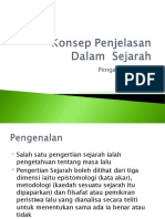 Penjelasan Sejarah