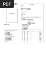 Interview Entry Sheet: Description / Question Answer