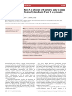 Efficacy of Botulinum Toxin A in Children With Cerebral Palsy PDF