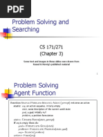 Problem Solving and Searching: CS 171/271 (Chapter 3)