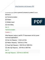 Computer Networking Questions and Answers PDF: Ans: A Terminal Emulation