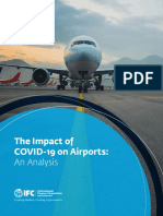 The Impact of COVID-19 On Airports:: An Analysis