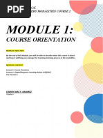 Module 1 Study Notebook