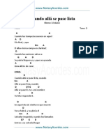 Cuando Alla Se Pase Lista Himno Cristiano PDF