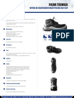 Ficha Tecnica Botas de Seguridad Dielectricas Rac 620 Dotaciones Rac