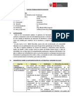 5 Años Solidarios Plan de Trabajo Docente