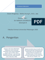 TEGA] Tegangan Permukaan: Metode Pengukuran dan Faktor yang Mempengaruhinya