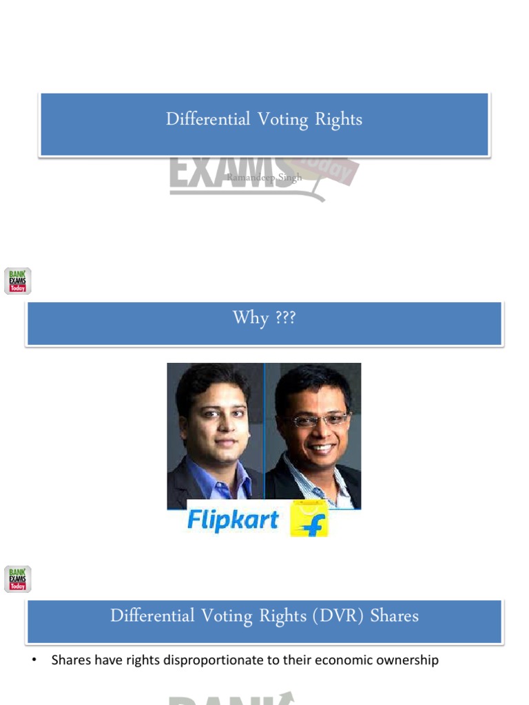 Understanding Differential Voting Rights | PDF | Initial Public ...