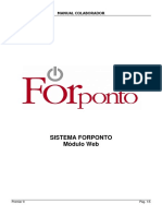 Manual Colaborador Forponto