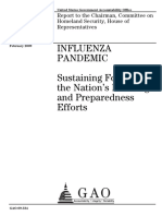 Influenza Pandemic - GAO PDF