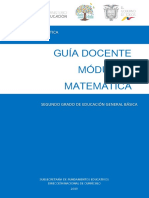 GUÍA M1 2EGB Matemática