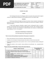 CHED Sample OBE Syllabus AT 2 AUTO MECHANICAL