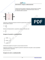 Lectii-Virtuale - Ro - Condensatorul Electric. Gruparea Condensatoarelor PDF