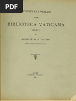 COZZO 1897 I Codici Capponiani Della BAV PDF