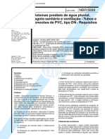 NBR 5688 - Sistemas prediais de agua pluvial esgoto sanitario e ventilacao - Tubos e conexoes de PVC.pdf
