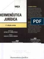 Livro - Hermenêutica Jurídica