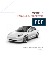 Model 3 Owners Manual Europe Es