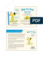 See The Cat: Three Stories About A Dog Teacher Tip Card