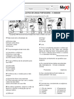 Atividade Avaliativa Matemática e Português