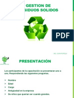 Capacitaciòn Gestion de Residuos