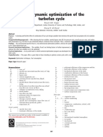 Thermodynamic Optimization of The Turbofan Cycle: Yousef S.H. Najjar