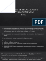 Système de Management Environnemental