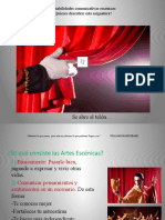 Habilidades Comunicativas y Artes Escenicas