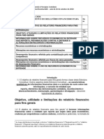 Capítulo 1 - Objetivo Do Relatório Financeiro para Fins Gerais