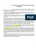 Estudio de Factibilidad para La Creacion de Restaurante de Sopas y Panaderia