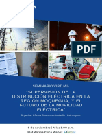Supervisión de La Distribución Eléctrica en La Región Moquegua, y El Futuro de La Movilidad Eléctrica