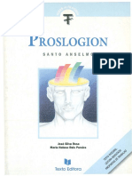 Santo Anselmo, Proslogion, Texto Integral PDF