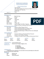 Kingdom of Cambodia Nation Relegion King Curriculum Vitae: Personal Data