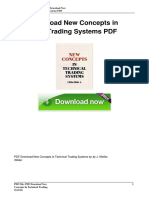 New Concepts in Technical Trading System PDF