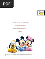 Cuadernillo de Actividades para 3 Años | PDF
