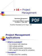 Chapter 16 - : Project Management