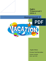 Assignment 1 Instrucctions March2016 PDF