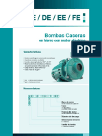 Curvas Bomba WDM Serie Ce Fe