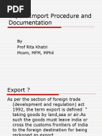 Download Export_Import_Procedure_and_Documentation by Yash Bhatia SN48484194 doc pdf