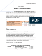 Case Study 1 MGM Mirage - Accounts Receivable