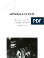 Semiología de La Mano