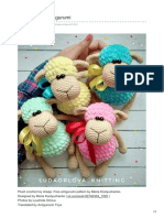 Plush Sheep Amigurumi: Amiguroom Toys