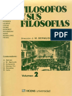 Bermudo Jose Manuel - Los Filosofos Y Sus Filosofias - Vol 2 PDF